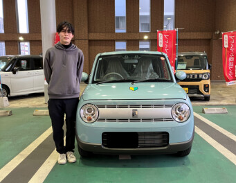 ラパン　ご納車致しました！！